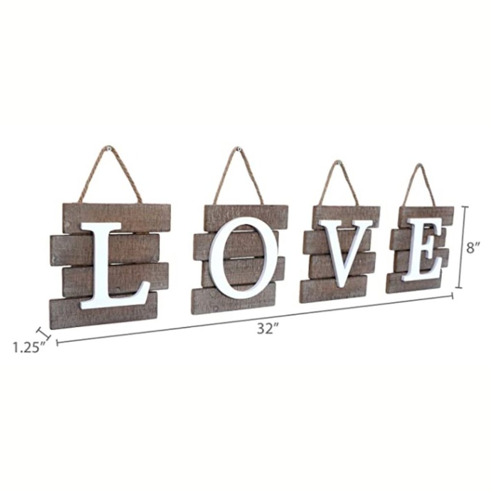 Rustic Lettered Hanging Sign - Picture 3 of 3